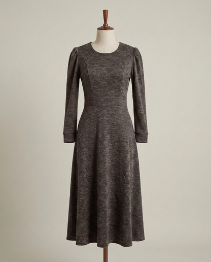 Vestido Angora Marron maniqui