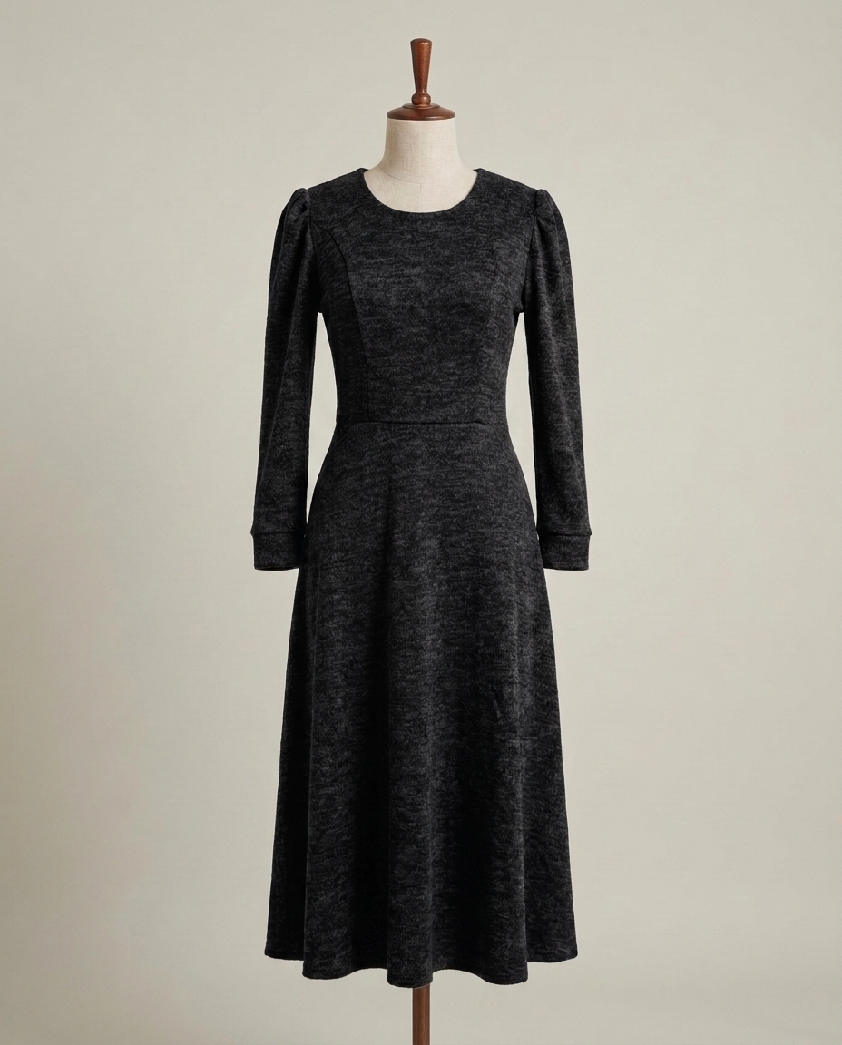 Vestido Angora Negro maniqui