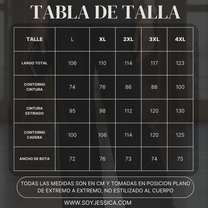 Pantalon Palazzo Brillo - NEGRO