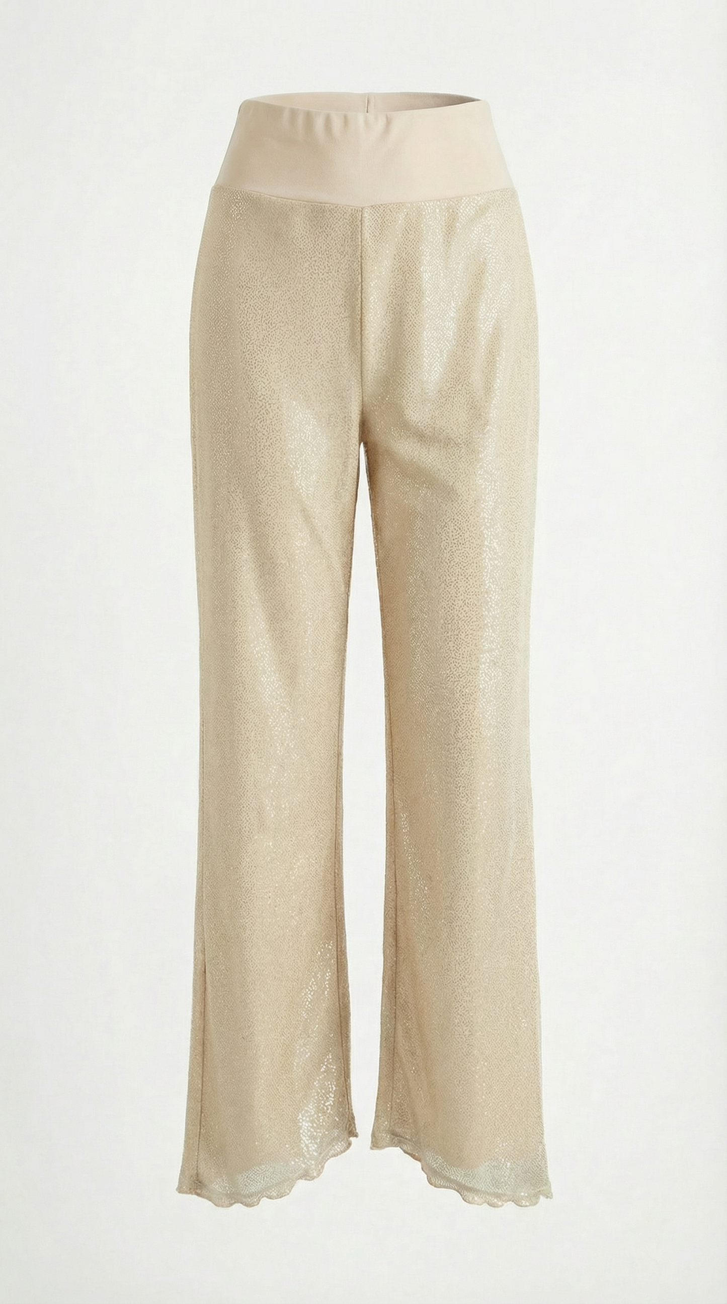 Pantalon Palazzo Brillo - BEIGE