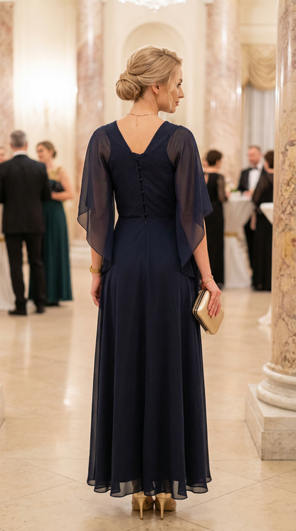 Vestido Fiesta Capita Azul Noche - vista 2