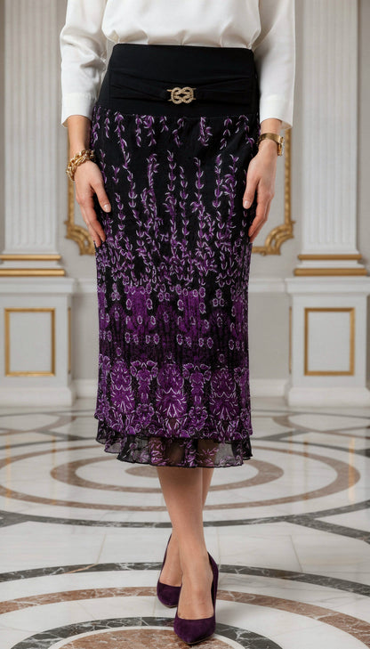 FALDA CENEFA - MORADO