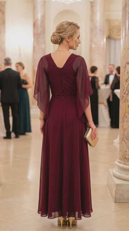 Vestido Fiesta Capita - Vino