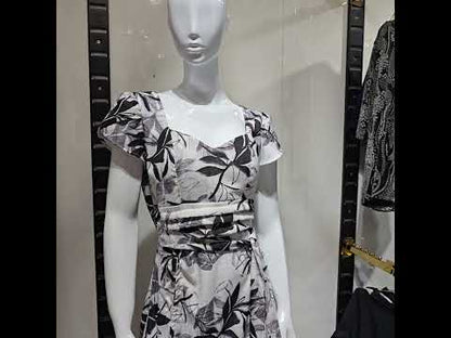 Vestido Rayon Lasito - BLANCO