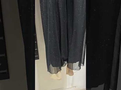 Pantalon Palazzo Brillo - NEGRO