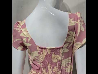 Enterizo Maxi Palazzo Estampado -  ROSA